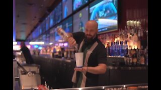 VEGAS SPOTLIGHT: Flair bartenders in downtown Las Vegas