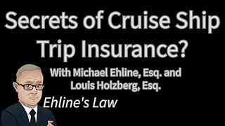 Secrets of Cruise Trip Insurance Explained by #CruiseInjuryLawyers #injurylawyers #ehline #accident