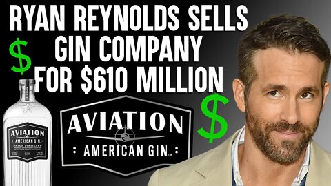 Ryan Reynolds Sells Aviation Gin for $610 Million | August 19, 2020 Piper Rundown