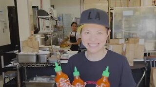 Amid shortage, one Los Angeles chef stocks up on sriracha