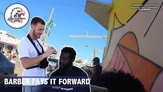 Barber Pays It Forward