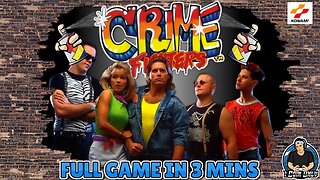 Crime Fighters (Arcade) - Full Game in 3 Minutes