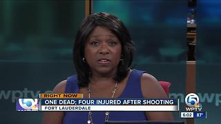 1 killed, 4 injured in Fort Lauderdale shooting