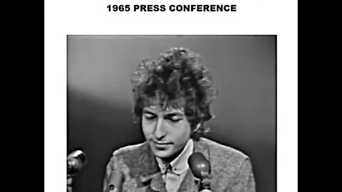 Bob Dylan Accused of Being A Thief Press Conference 1965
