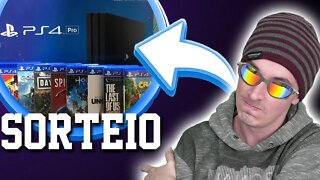 Novo SORTEIO PLAY 4 DO ANDRÉ + JOGOS