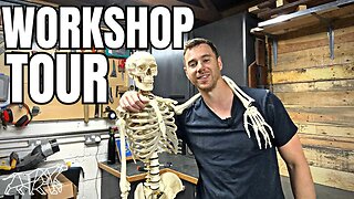 How I Built a Workshop on a Budget: workshop tour 2023