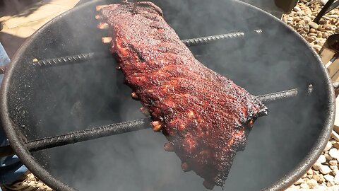 Ribs on the Pit Barrel Cooker