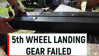 5th Wheel Landing Gear Failed