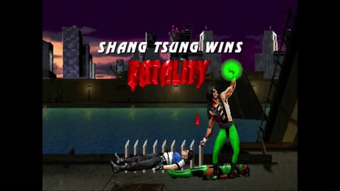 Ultimate Mortal Kombat 3 Plus Beta 2 - Green Shang Tsung - Ultimate Difficult - No Continues