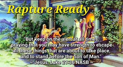 Rapture Ready : Ready or Not . .