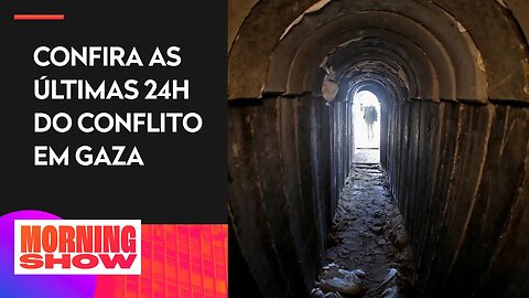 Israel planeja inundar túneis do Hamas, diz jornal