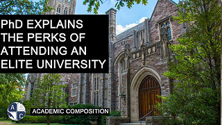 PhD Princeton Explains the Perks of attending an Elite University