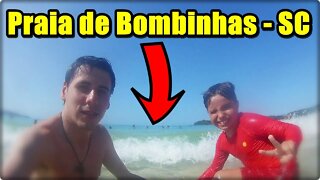 FUI PRA PRAIA DE BOMBINHAS - SC E OLHA NO QUE DEU !!!