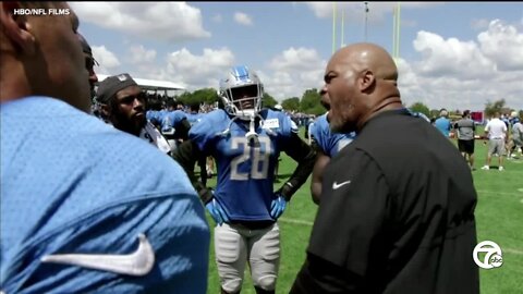 'Hard Knocks' third Lions episode showcases fun and tough days: roast of Hutchinson, Staley losing voice in rant