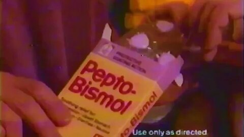 Pepto Bismol at the Carnival Commercial (1985)