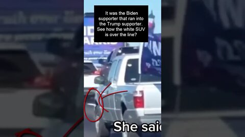 Minisode - The media lied and said a Trump supporter rammed into a Biden supporter