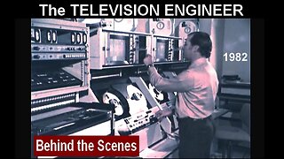 Vintage Technology Short: The Television Engineer Behind the Scenes (Ampex, Sony, audio, video) 1982