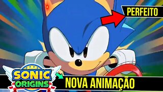 Sonic origins - Novas animações CONFIRMADAS #shorts