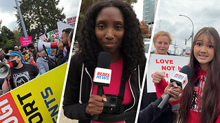 Hundreds rally in B.C. for parental rights, protesting the sexualization of children in schools