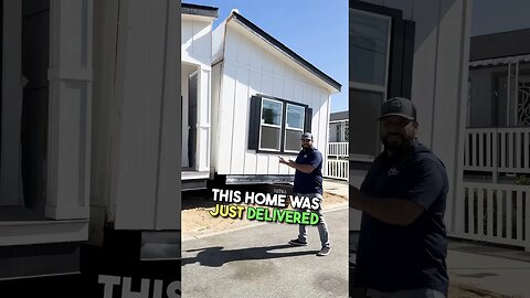 How We Install A New Home🤩🏡 #shorts #manufacturedhomes #mobilehomes