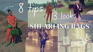 Styling Shearling Bags 8 tips 13 looks FW 2023 Fashion Week 2023