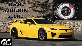 SOUND OF THE LFA - GRAN TURISMO 7 - TO MUCH UNDERSTEER