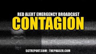 C O N T A G I O N - red alert emergency broadcast