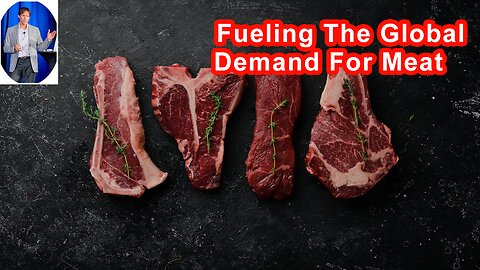 If You Choose To Eat Livestock, You're Supporting Destruction By Fueling The Global Demand For Meat