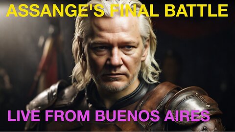 Jullian Assange's Final Battle! C&N Live From Buenos Aires #rumble #assange