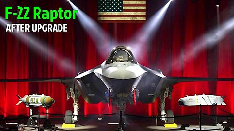 Finally: American Launched New Super F-22 Raptor After Upgrade that Shocked the World