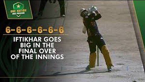 6 SIXES IN AN OVER! IFTIKHAR VS WAHAB!
