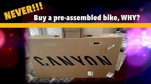 NEVER!!! Buy a pre-assembled bike, WHY?