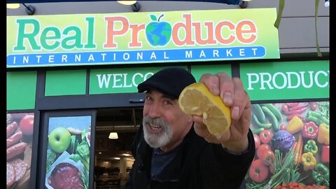 Sweet Lemons and Limes at Real Produce International Market