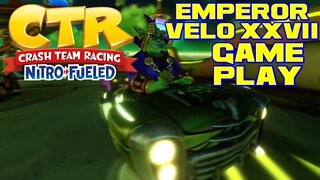 Crash Team Racing: Nitro Fueled - Emperor Velo XXVII - PlayStation 4 Gameplay 😎Benjamillion