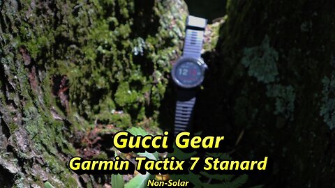 Garmin Tactixs 7 standard overview