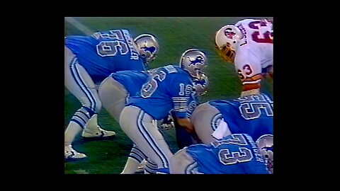 1980 Tampa Bay Buccaneers at Detroit Lions