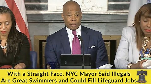 With a Straight Face, NYC Mayor Said Illegals Are Great Swimmers and Could Fill Lifeguard Jobs