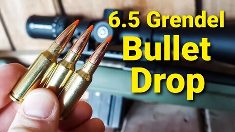 6.5 Grendel Drop Chart - Demonstrated and Explained