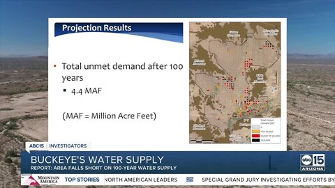 Hobbs reveals West Valley current water supply cannot support planned development