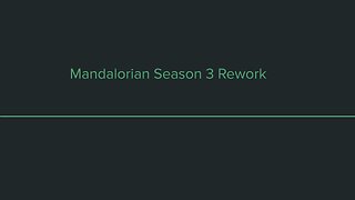 Making Mando Great Again: Season 3