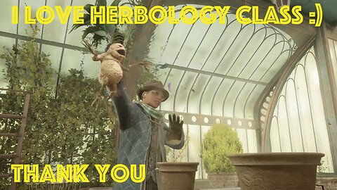 Hogwarts Legacy episode 6: Herbology class
