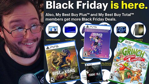 Bestbuy's Black Friday 2023 Sale is HERE (Video Games, BABY!) - Gor Takes a Look