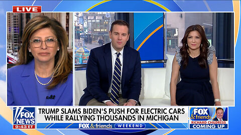 Maria Bartiromo: Biden's EV Push Is Part Of A Larger Grand Scale Policy Of The Climate Change Agenda