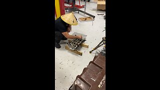 How to rebuild an engine with Chop Sticks.
