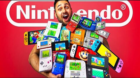 I brought every Nintendo Handheld EVER.