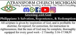 Philippians 3: Salvation, Repentance, & Redemption