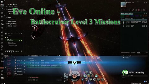 Eve Online – The True Dangers of Eve. Battlecruiser Level 3 Missions