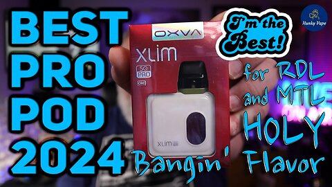 OXVA Xlim SQ Pro Unboxing Review