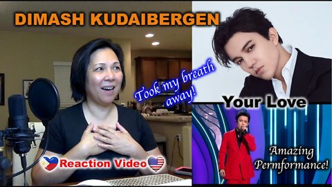 Filipino-American First Time To Do Reaction Video Of Dimash Kudaibergen - Your Love (премьера)