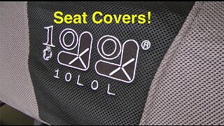 10LOL Seat Cover Unboxing and Installation